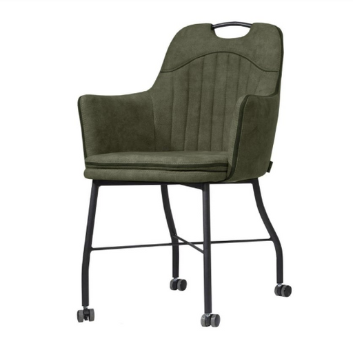 microvezel stoel groen