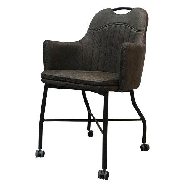 floria eetkamerstoel met wielen