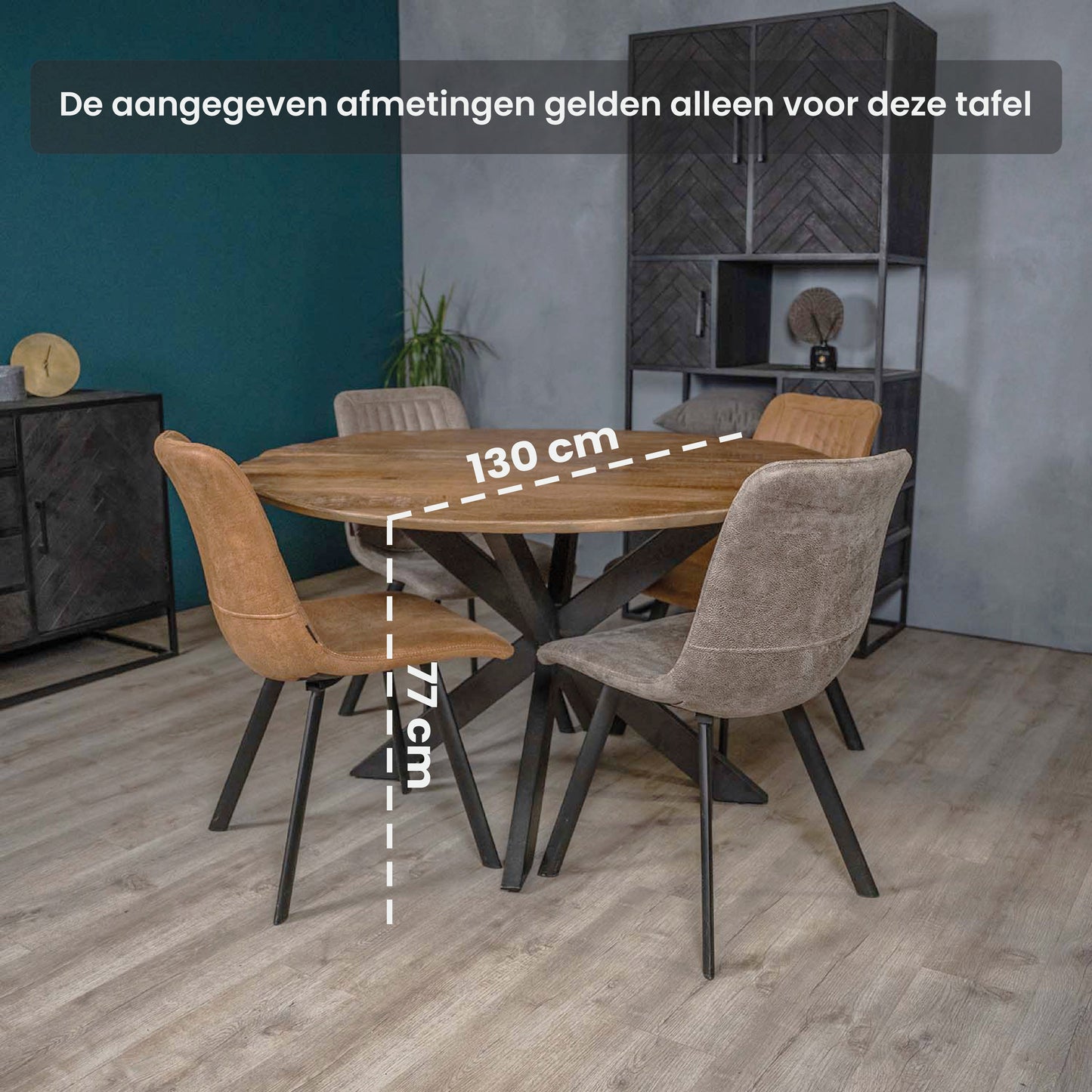 Eettafel Kirsten | Rond