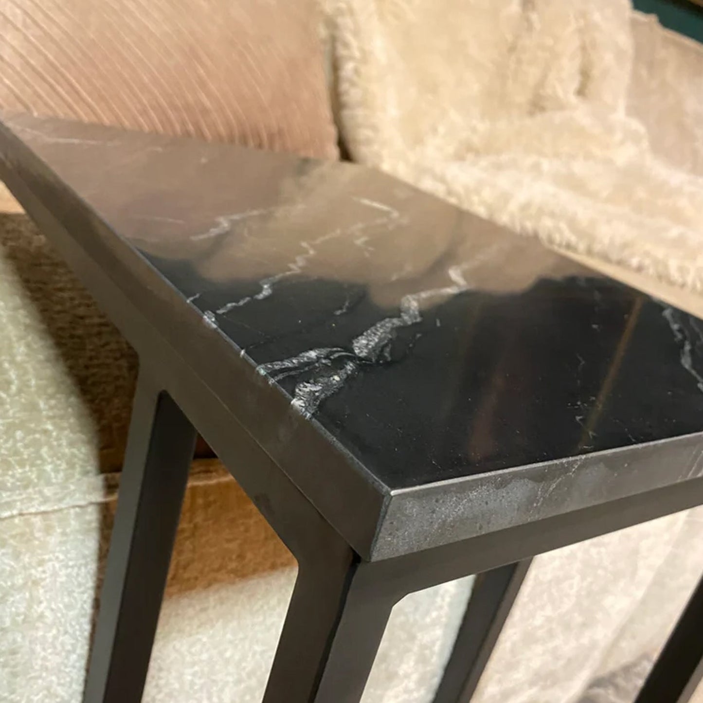 Laptoptafel Nova | Zwart Marmer