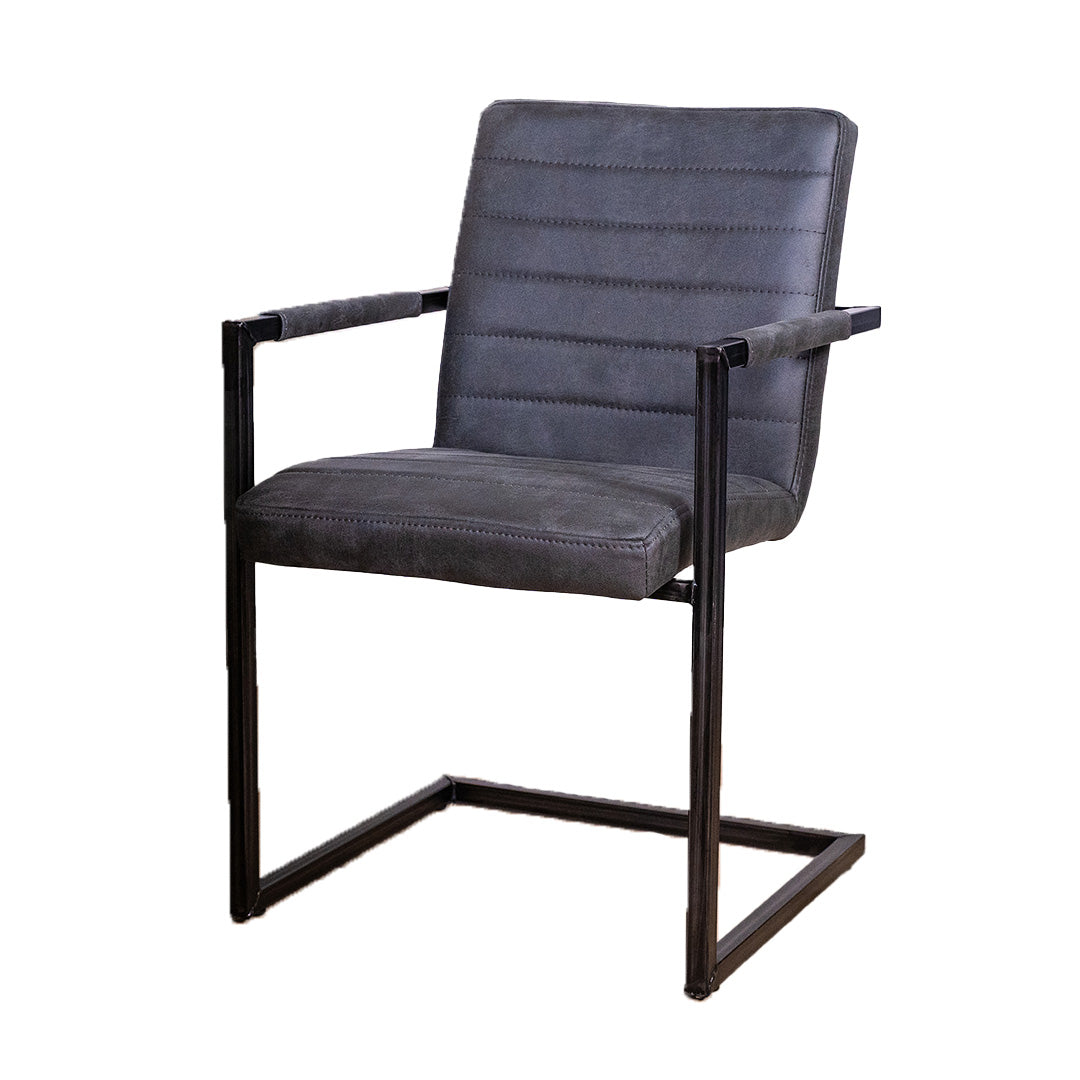 Eetkamerstoel Rocca | Antraciet Bull