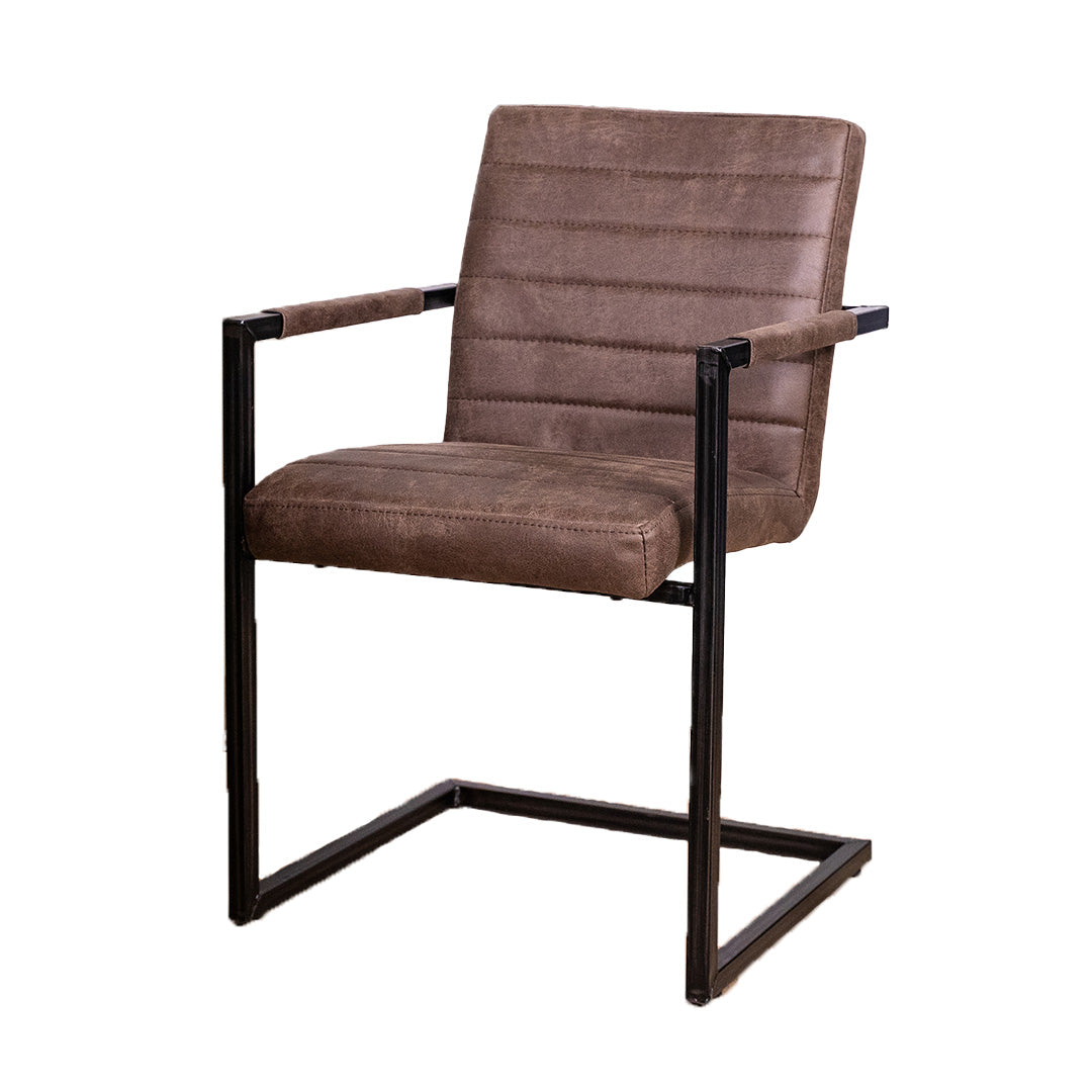Eetkamerstoel Rocca | Donker Bruin Bull