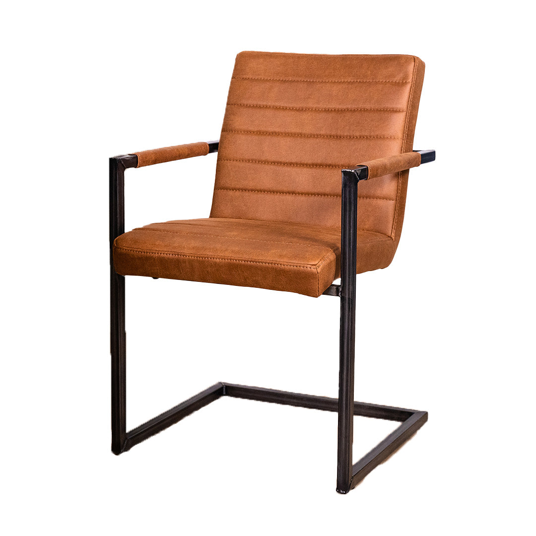 Eetkamerstoel Rocca | Cognac Bull