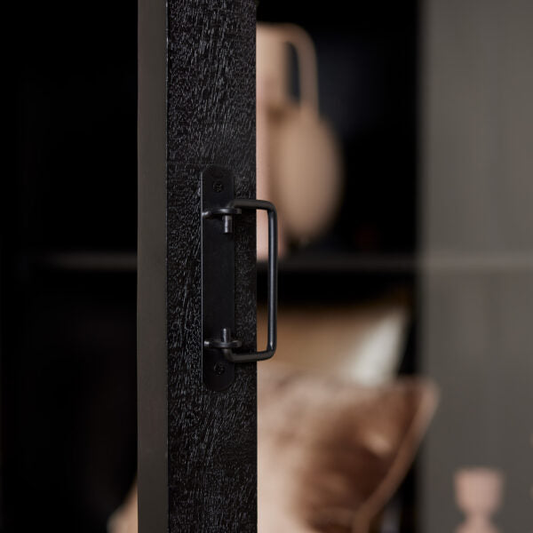 Vitrinekast Britt Black