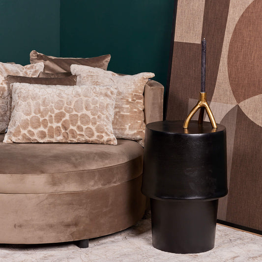 Bijzettafel Kacy | Zwart